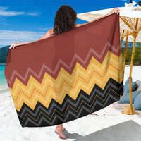 Kaokao Maori Tukutuku Inspired New Zealand Sarong LT14 One Size 44 x 66 inches Multicolor - Polynesian Pride