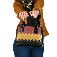 Kaokao Maori Tukutuku Inspired New Zealand Shoulder Handbag LT14 One Size Multicolor - Polynesian Pride