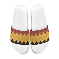 Kaokao Maori Tukutuku Inspired New Zealand Slide Sandals LT14 Multicolor - Polynesian Pride