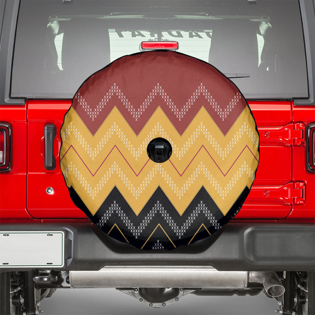 Kaokao Maori Tukutuku Inspired New Zealand Spare Tire Cover LT14 - Polynesian Pride