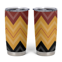 Kaokao Maori Tukutuku Inspired New Zealand Tumbler Cup LT14 Multicolor - Polynesian Pride