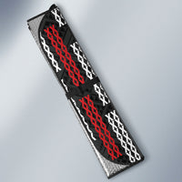 Roimata Toroa Maori Taniko Inspired New Zealand Auto Sun Shade LT14 - Polynesian Pride