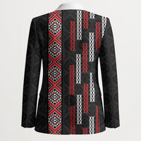 Roimata Toroa Maori Taniko Inspired New Zealand Blazer LT14 - Polynesian Pride