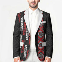 Roimata Toroa Maori Taniko Inspired New Zealand Blazer LT14 - Polynesian Pride