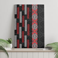 Roimata Toroa Maori Taniko Inspired New Zealand Canvas Wall Art LT14 - Polynesian Pride