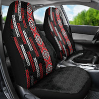 Roimata Toroa Maori Taniko Inspired New Zealand Car Seat Cover LT14 - Polynesian Pride