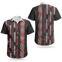 Roimata Toroa Maori Taniko Inspired New Zealand Couples Matching Summer Maxi Dress and Hawaiian Shirt LT14 - Polynesian Pride