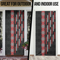 Roimata Toroa Maori Taniko Inspired New Zealand Door Cover LT14 - Polynesian Pride