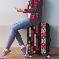 Roimata Toroa Maori Taniko Inspired New Zealand Luggage Cover LT14 - Polynesian Pride