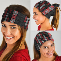 Roimata Toroa Maori Taniko Inspired New Zealand Neck Gaiter LT14 - Polynesian Pride