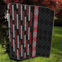 Roimata Toroa Maori Taniko Inspired New Zealand Quilt LT14 - Polynesian Pride