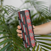 Roimata Toroa Maori Taniko Inspired New Zealand Skinny Tumbler LT14 - Polynesian Pride