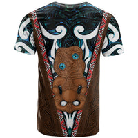 New Zealand Whakairo T Shirt Tiki Maori Carving Taniko Motifs LT14 - Polynesian Pride