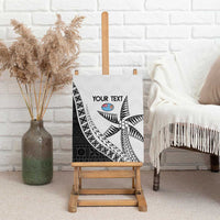 Custom Fiji Rugby Canvas Wall Art Go Champions Fijian Tapa Cloth