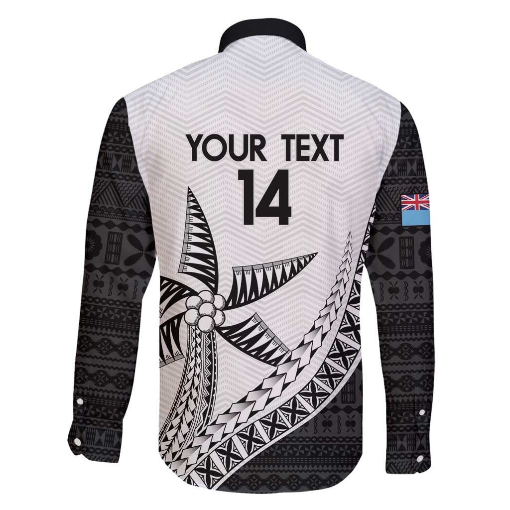 Custom Fiji Rugby Family Matching Mermaid Dress and Hawaiian Shirt Go Champions Fijian Tapa Cloth LT14 - Polynesian Pride