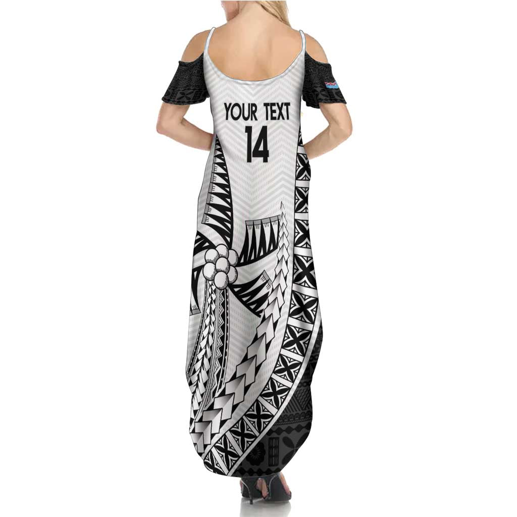 Custom Fiji Rugby Family Matching Summer Maxi Dress and Hawaiian Shirt Go Champions Fijian Tapa Cloth LT14 - Polynesian Pride