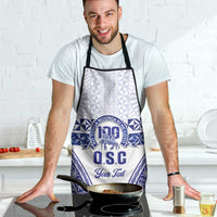 Personalised Queen Salote College Apron Kolisi Fefine 100th Anniversary Kupesi White LT14 - Polynesian Pride