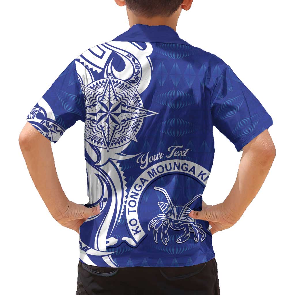 Personalised Queen Salote College Family Matching Off Shoulder Maxi Dress and Hawaiian Shirt QSC Est 1926 Ngatu Pattern LT14 - Polynesian Pride