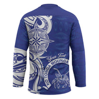 Personalised Queen Salote College Hockey Jersey QSC Est 1926 Ngatu Pattern - Polynesian Pride