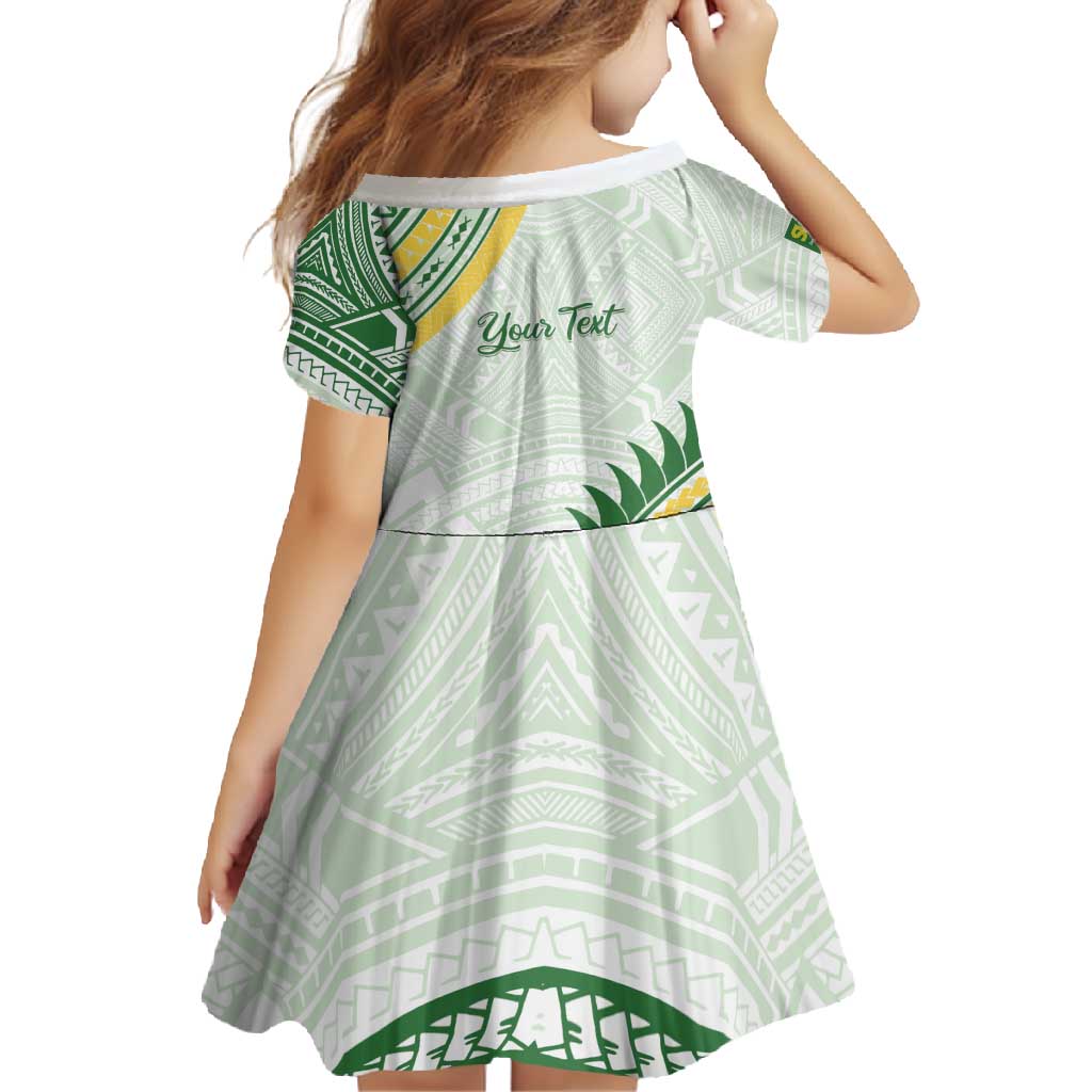 Personalised Samoa Ua Potopoto Family Matching Short Sleeve Bodycon Dress and Hawaiian Shirt SUP Est 2025 Samoan Pattern LT14 - Polynesian Pride