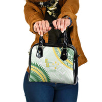 Samoa Ua Potopoto Shoulder Handbag SUP Est 2025 Samoan Pattern - Polynesian Pride