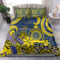 Niue Peniamina Gospel Day Bedding Set Unique Niean Hiapo LT14 - Polynesian Pride