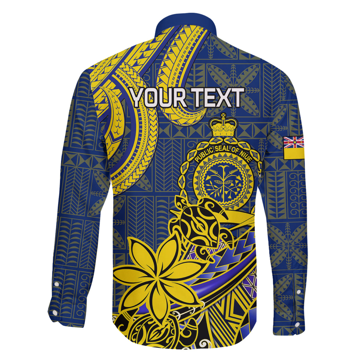 Personalised Niue Peniamina Gospel Day Family Matching Puletasi Dress and Hawaiian Shirt Unique Niean Hiapo LT14 - Polynesian Pride