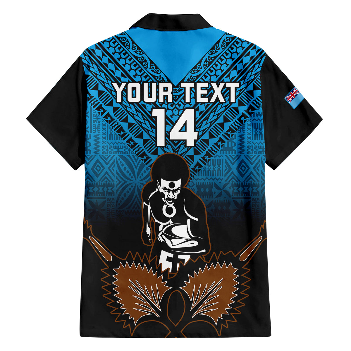 Custom Fiji Tapa Rugby Family Matching Summer Maxi Dress and Hawaiian Shirt Pacific 2023 Go Fijian Bati LT14 - Polynesian Pride