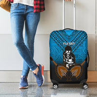 Fiji Tapa Rugby Luggage Cover Pacific 2023 Go Fijian Bati LT14 - Polynesian Pride