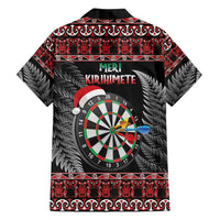 All I Want For Christmas Is Darts New Zealand Family Matching Tank Maxi Dress and Hawaiian Shirt LT14 - Polynesian Pride