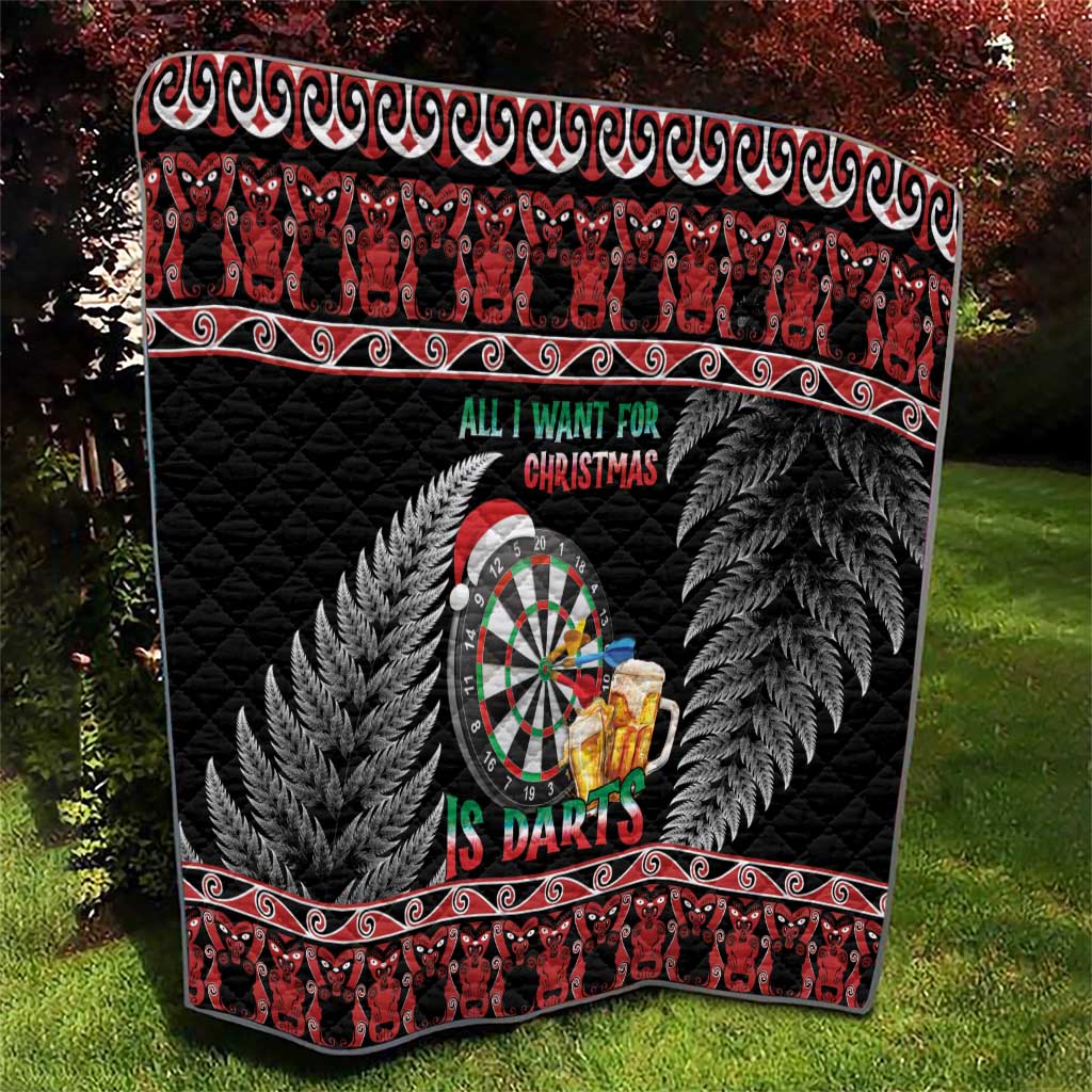 All I Want For Christmas Is Darts New Zealand Quilt LT14 - Polynesian Pride