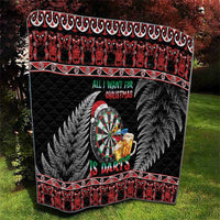 All I Want For Christmas Is Darts New Zealand Quilt LT14 - Polynesian Pride