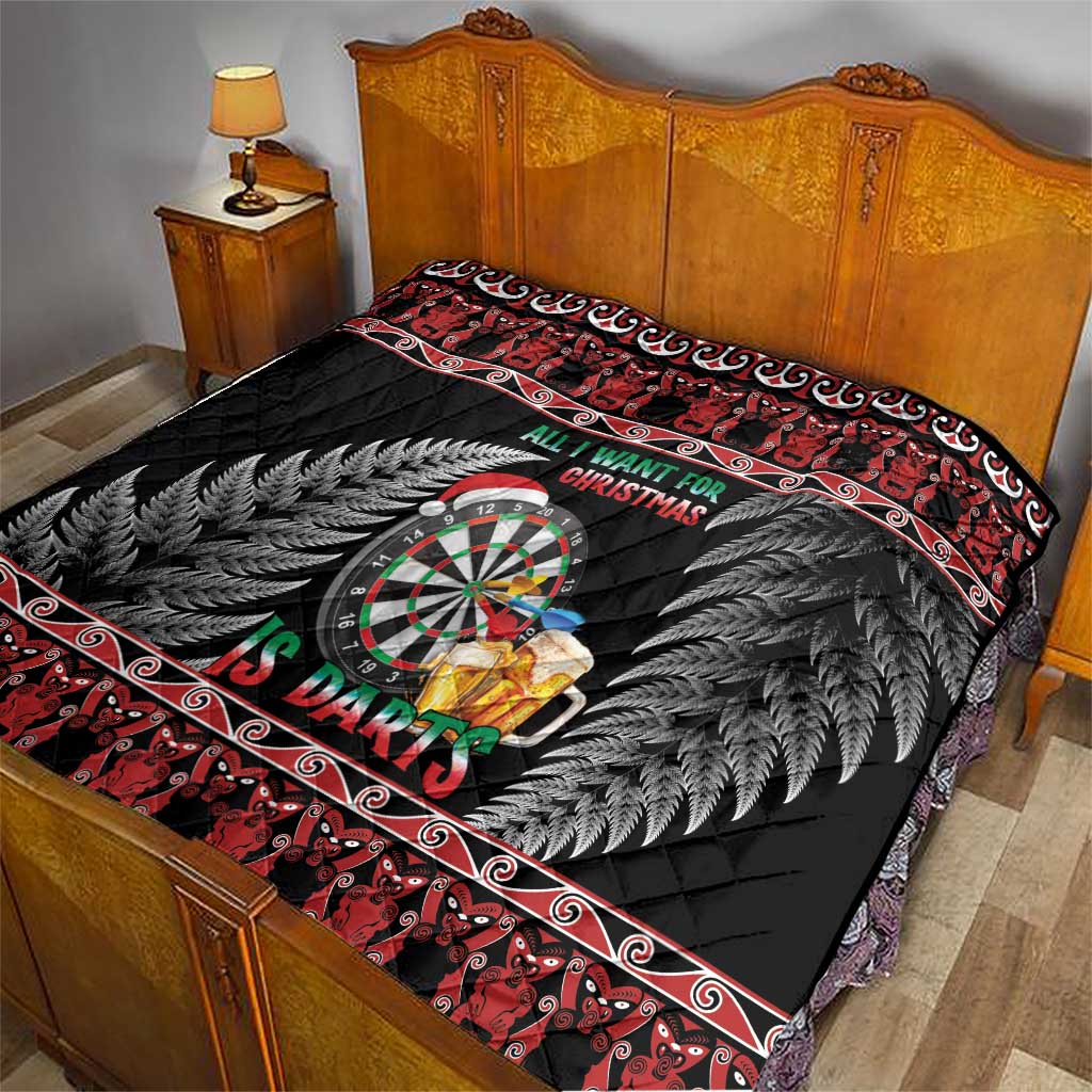All I Want For Christmas Is Darts New Zealand Quilt LT14 - Polynesian Pride