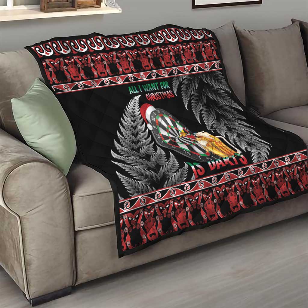 All I Want For Christmas Is Darts New Zealand Quilt LT14 - Polynesian Pride