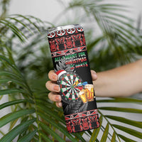 All I Want For Christmas Is Darts New Zealand Skinny Tumbler LT14 - Polynesian Pride
