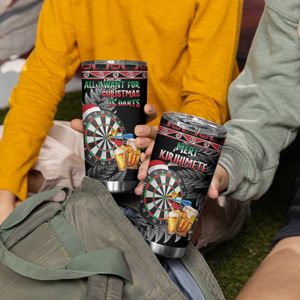 All I Want For Christmas Is Darts New Zealand Tumbler Cup