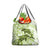 Polynesia Dolphins Grocery Bag Valentine Day Floral Polynesian - Vintage Lime Green