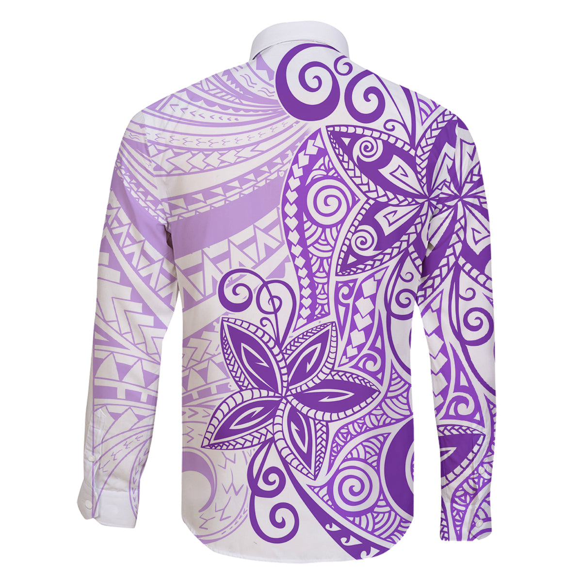 Polynesia Dolphins Family Matching Puletasi and Hawaiian Shirt Valentine Day Floral Polynesian - Vintage Purple LT14 - Polynesian Pride