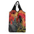 New Zealand and Australia ANZAC Day Grocery Bag Sliver Fern Kakapo With Golden Wattle Kangaroo
