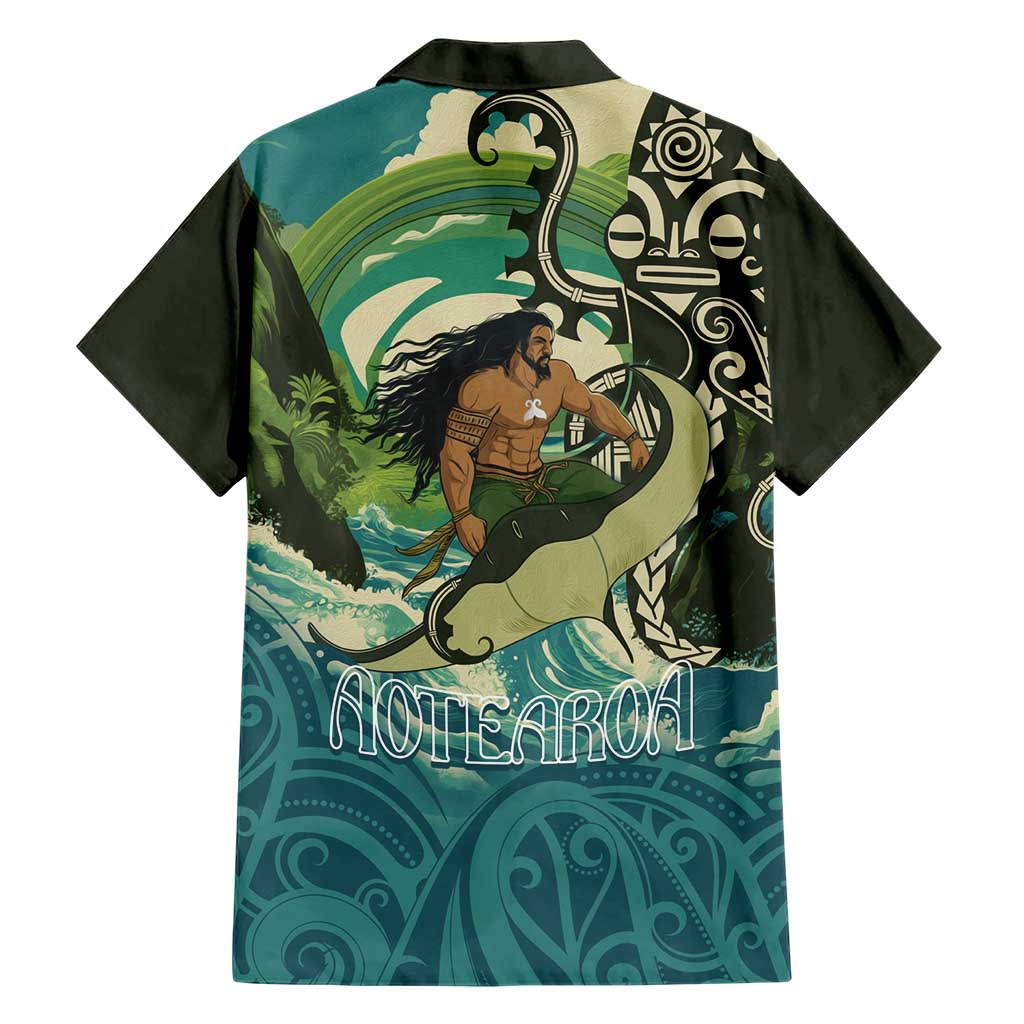 Aotearoa Tangaroa Atua Hawaiian Shirt New Zealand God Of The Ocean LT14 - Polynesian Pride