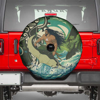 Aotearoa Tangaroa Atua Spare Tire Cover New Zealand God Of The Ocean LT14 - Polynesian Pride