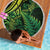 New Zealand Lizard Beach Blanket Silver Fern Aotearoa Maori Green Version