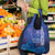 Personalised Matariki New Zealand Grocery Bag Maori New Year Galaxy Koru Pattern