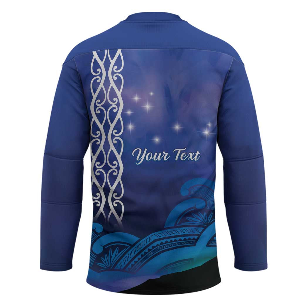 Personalised Matariki New Zealand Hockey Jersey Maori New Year Galaxy Koru Pattern LT14 - Polynesian Pride