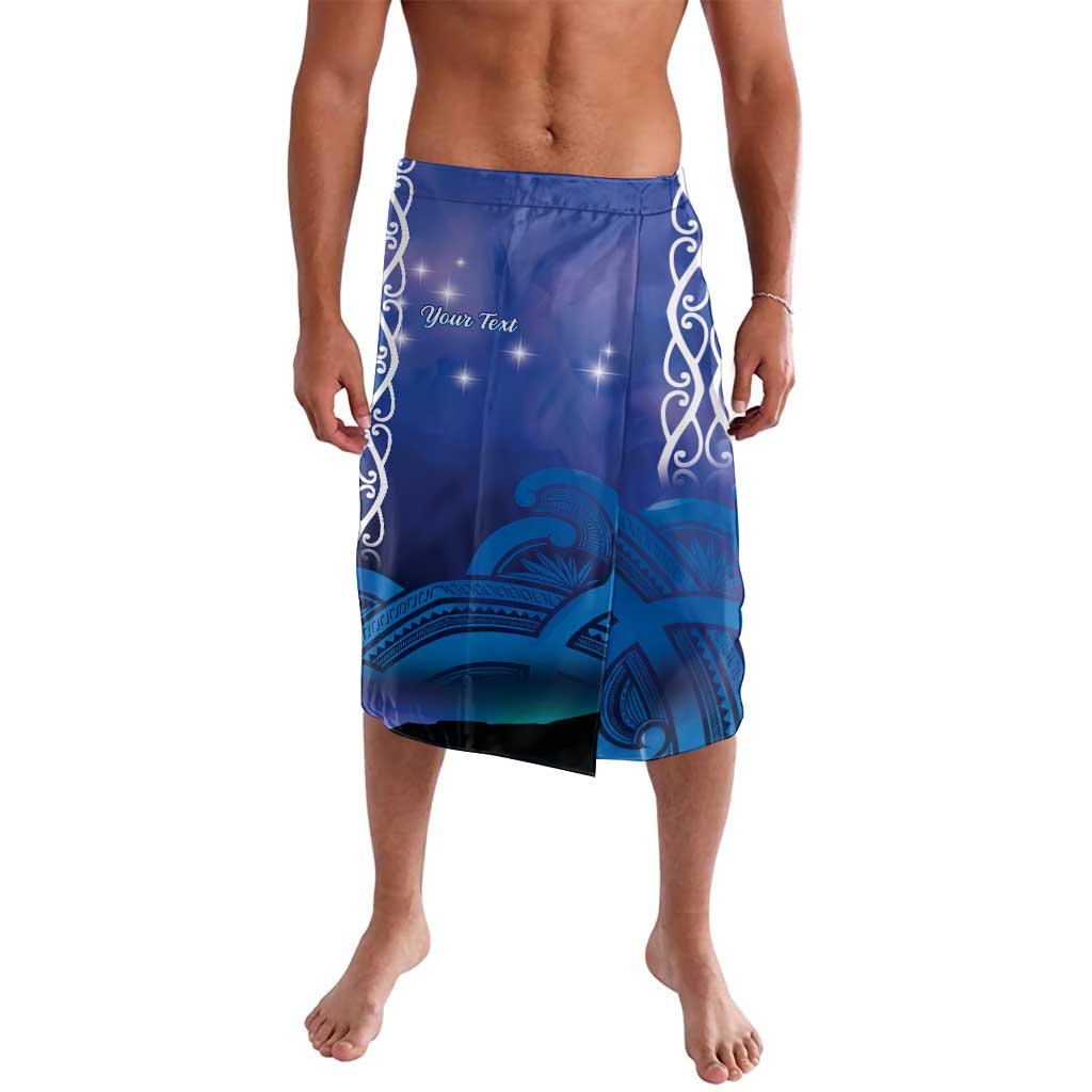 Personalised Matariki New Zealand Lavalava Maori New Year Galaxy Koru Pattern