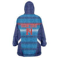 Philippines Football 2026 Wearable Blanket Hoodie Come On Filipinas