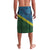 Personalised Solomon Islands Darts Lavalava Tropical Leaves Melanesian Pattern