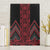 Red Aotearoa Mangopare Kowhaiwhai and Niho Taniwha Canvas Wall Art Maori New Zealand