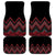 Red Aotearoa Mangopare Kowhaiwhai and Niho Taniwha Car Mats Maori New Zealand