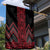 Red Aotearoa Mangopare Kowhaiwhai and Niho Taniwha Garden Flag Maori New Zealand